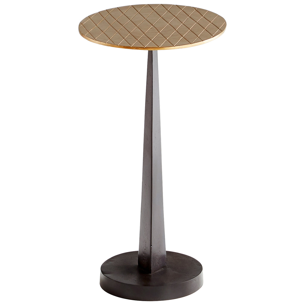 Beauvais Side Table - Aged Brass And Black | Cyan Design