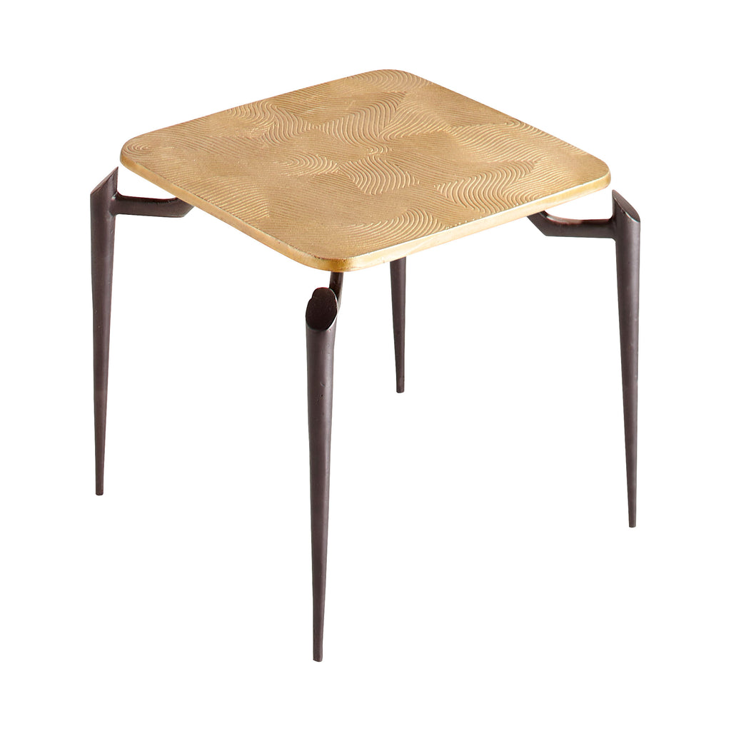 Tarsal Side Table - Black - Gold | Cyan Design