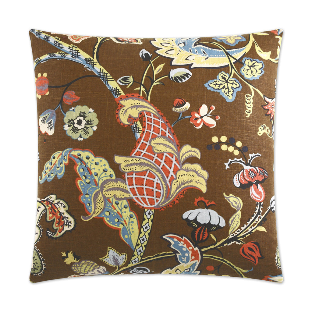 Wilmington Decorative Throw Pillow - Chocolate | DV Kap