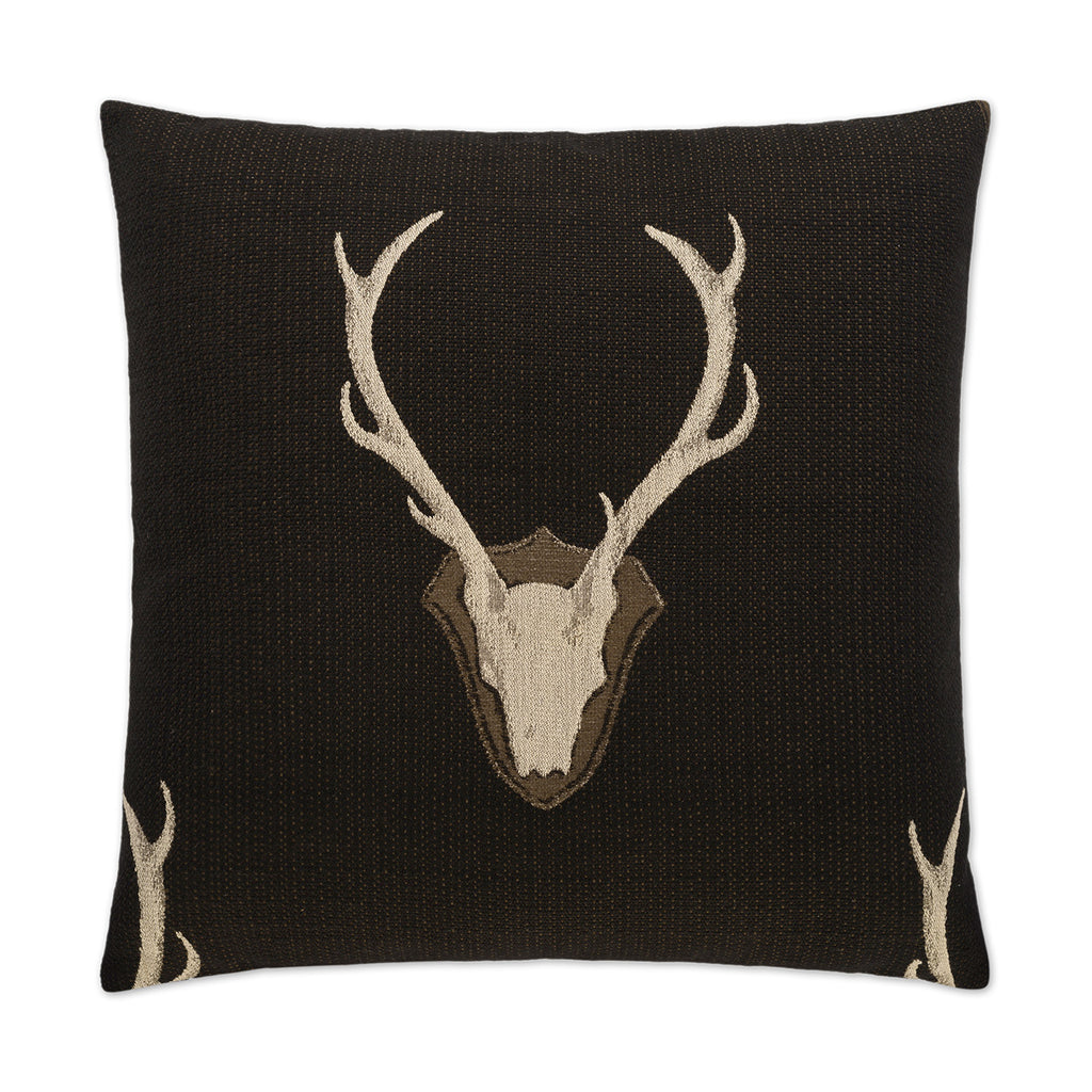 Uncle Buck Decorative Throw Pillow - Black | DV Kap