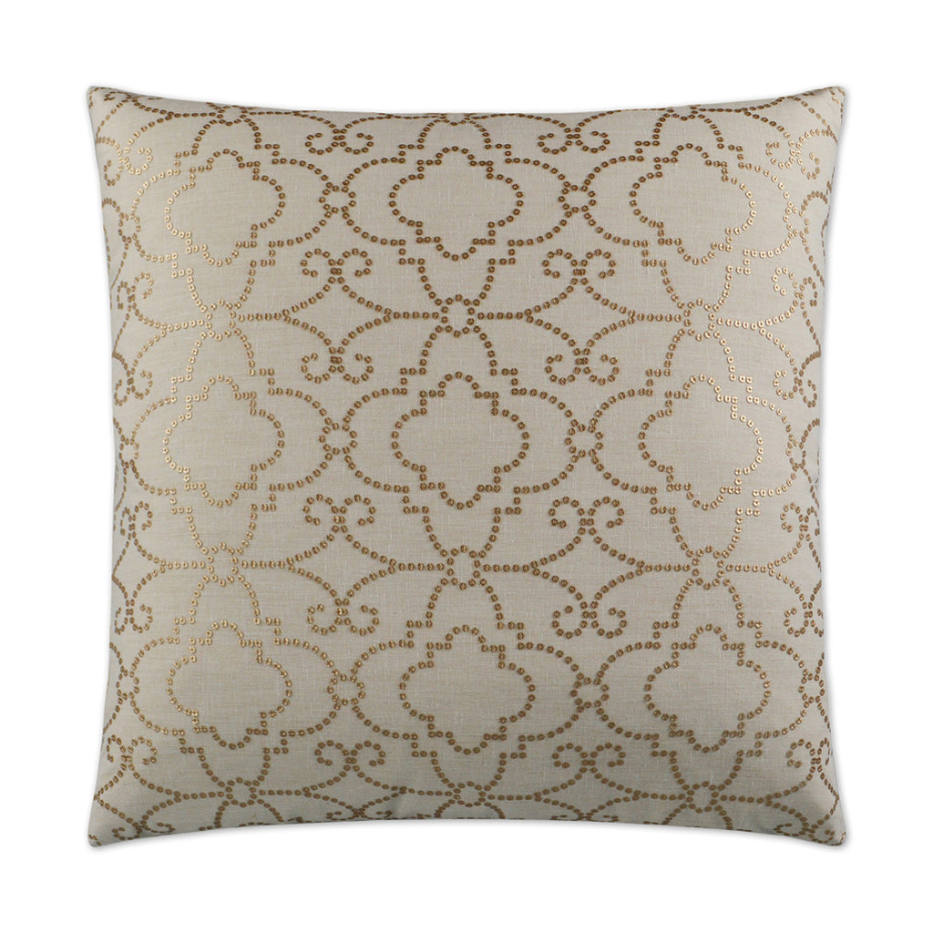 Wow Factor Decorative Throw Pillow - Gilt | DV Kap