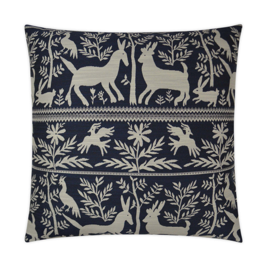 Zola Decorative Throw Pillow - Indigo | DV Kap