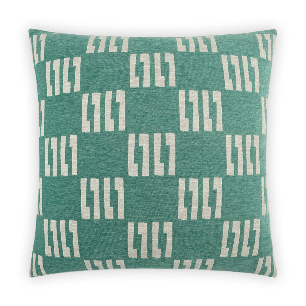 Milo Decorative Throw Pillow - Malachite | DV Kap