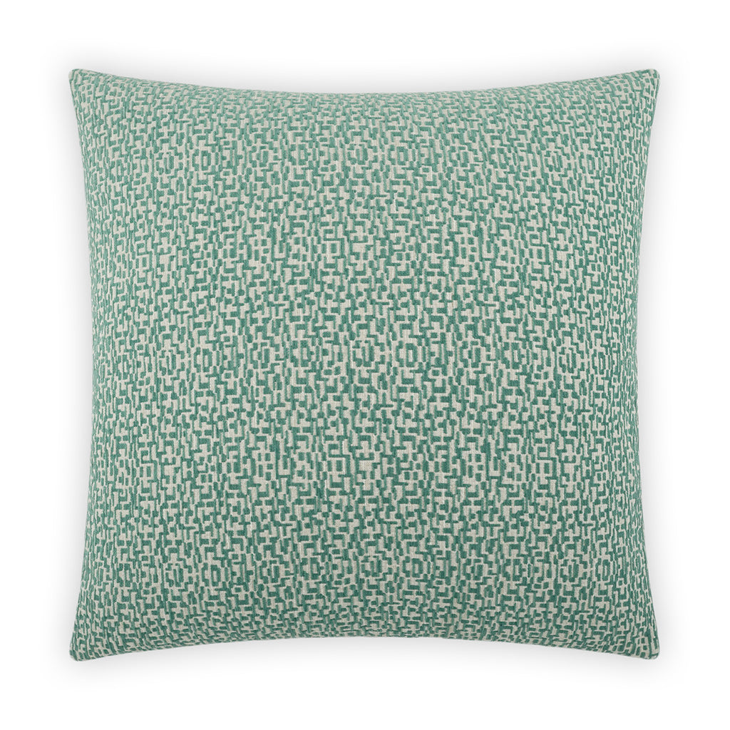 Code Decorative Throw Pillow - Malachite | DV Kap