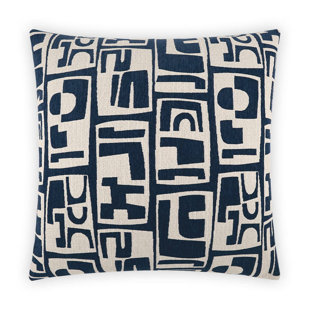 Toro Decorative Throw Pillow - Navy | DV Kap