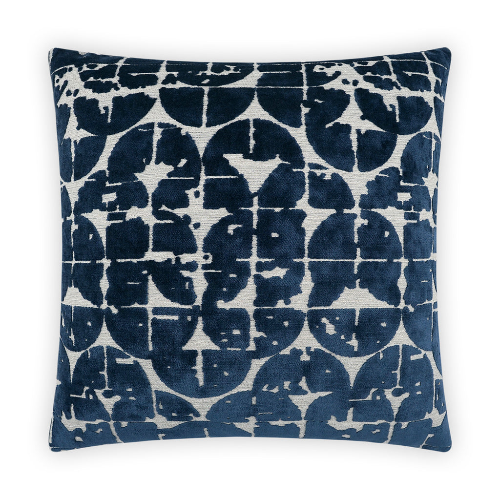 Bravura Decorative Throw Pillow - Navy | DV Kap