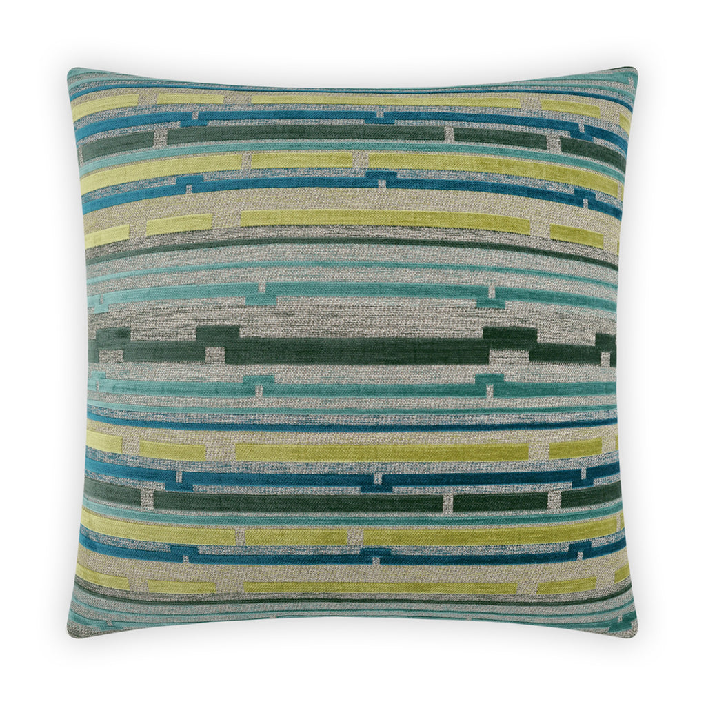 Punctuate Decorative Throw Pillow - Ocean | DV Kap
