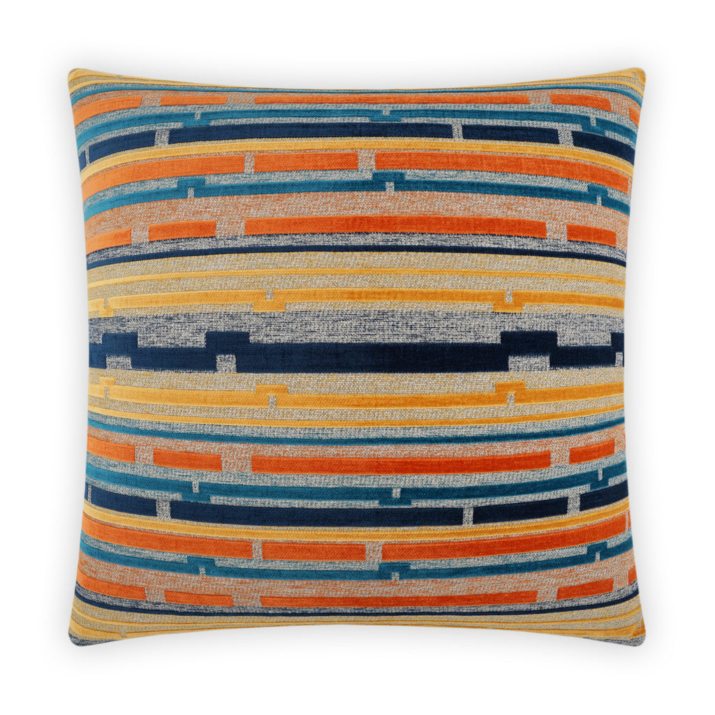 Punctuate Decorative Throw Pillow - Sunset | DV Kap