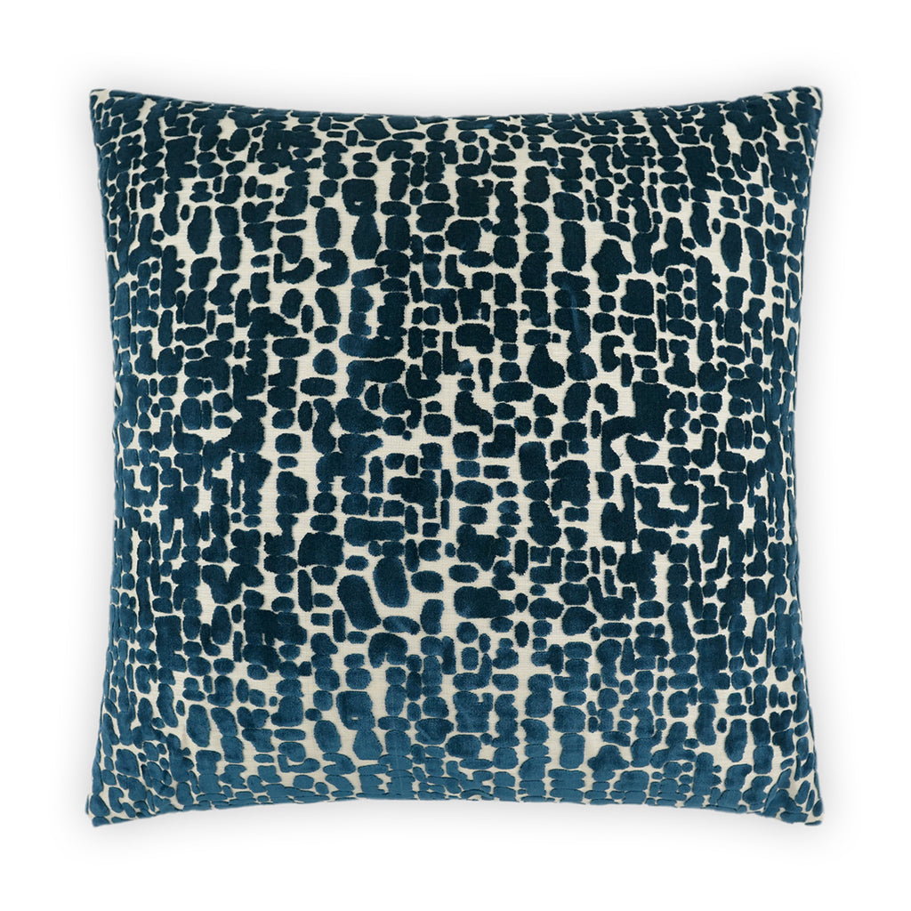 Leah Decorative Throw Pillow - Lapis | DV Kap