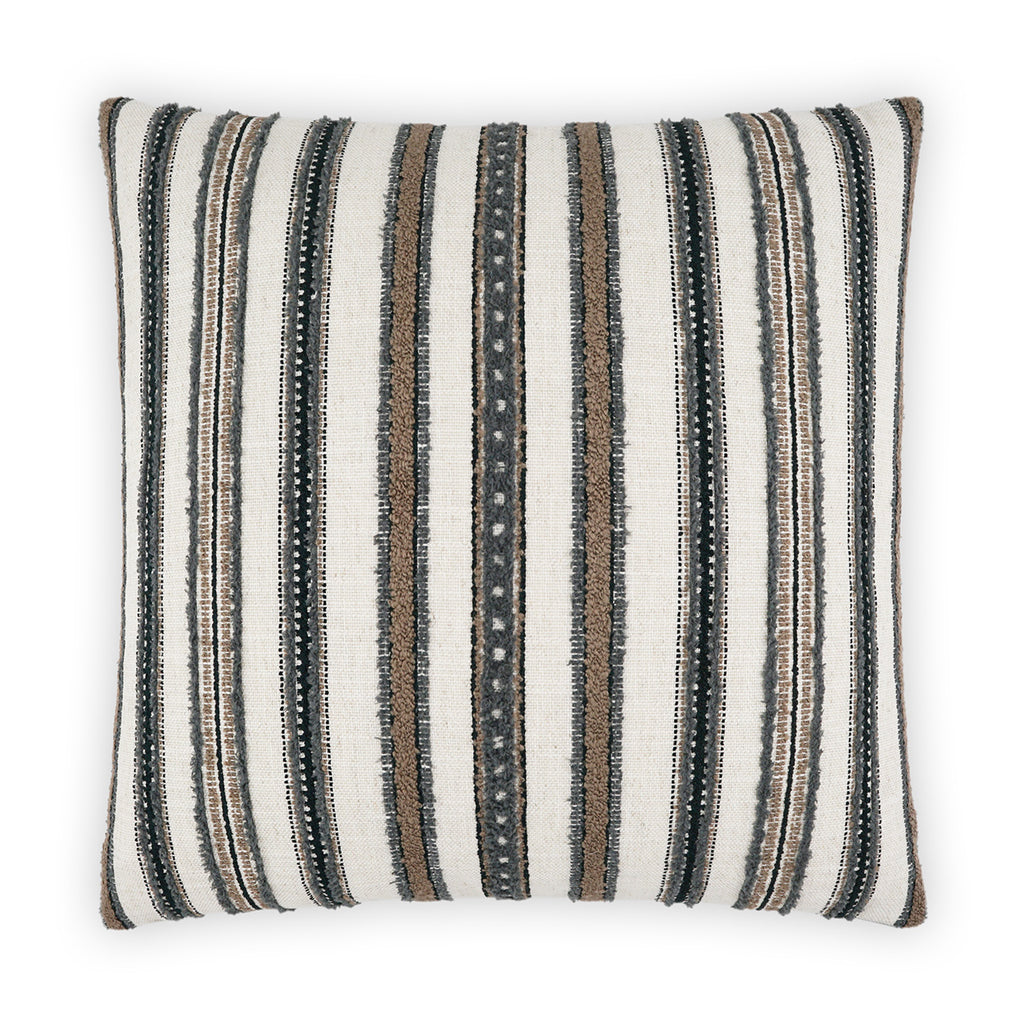 Zoie Decorative Throw Pillow - Grey | DV Kap