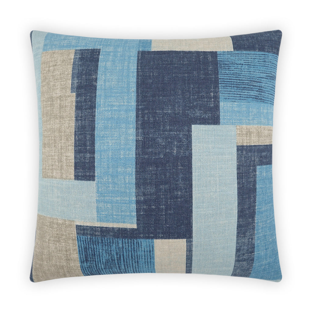 Duplex Decorative Throw Pillow - Blue | DV Kap