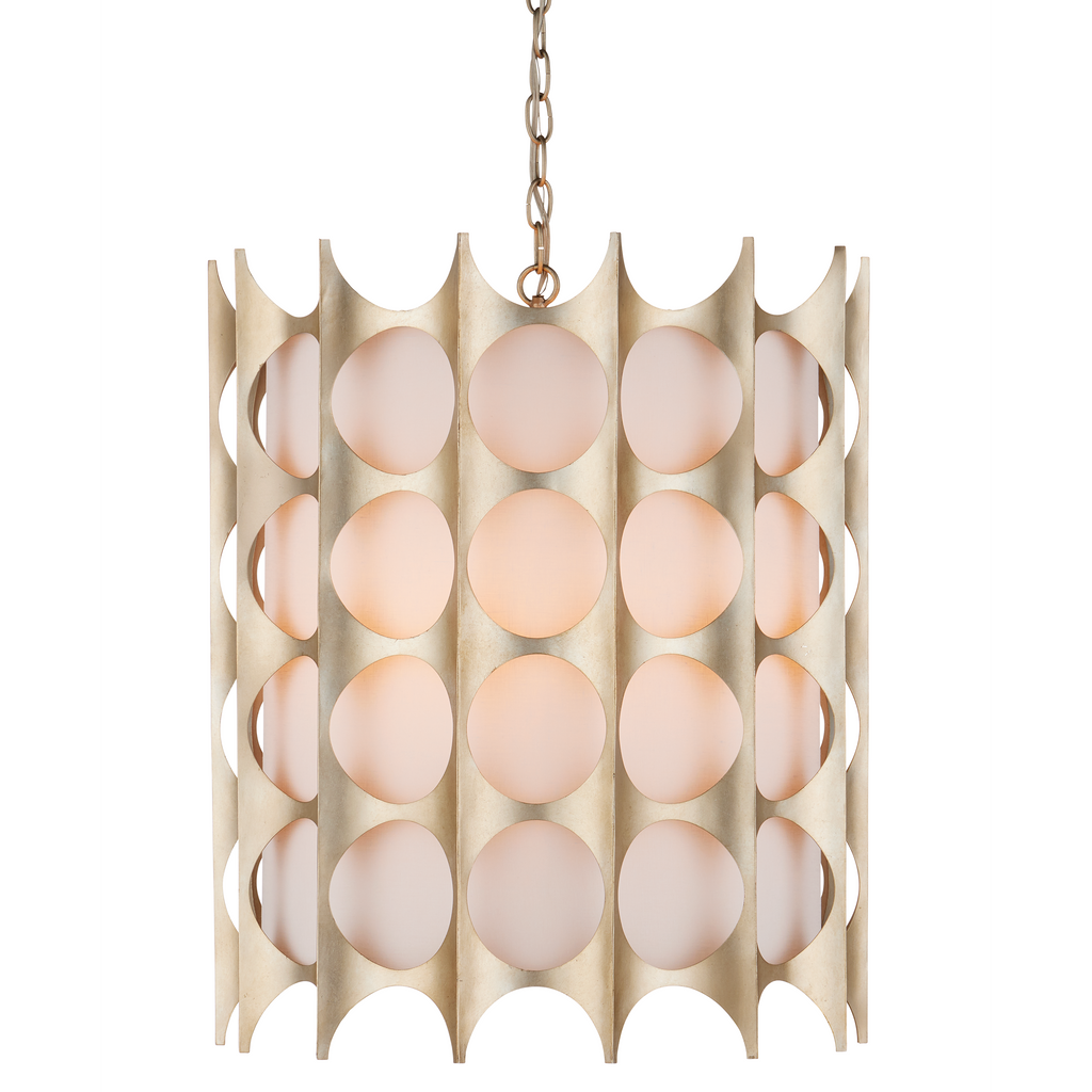 Currey & Company Dandelion 1-Light Silver & Gold Wall Sconce