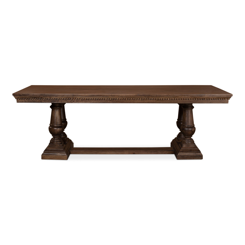 Joshua Pedestal Dining Table | Sarreid - 53641
