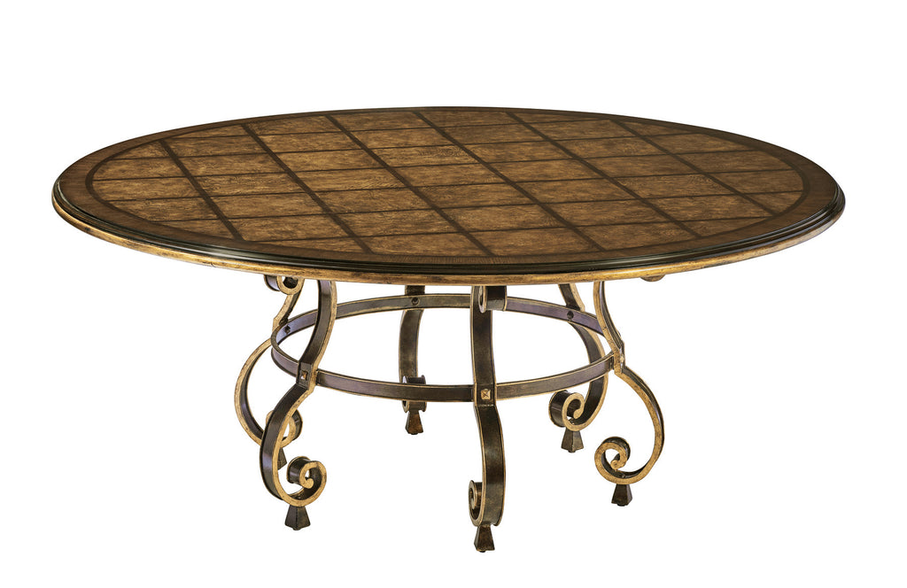 Aria Round Dining Table (C-Ar08) | Maitland Smith - 88-0108