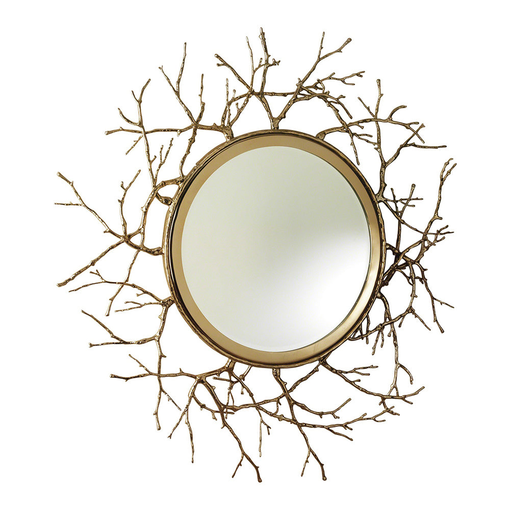 Twig Mirror-Brass | Global Views - 9.92243