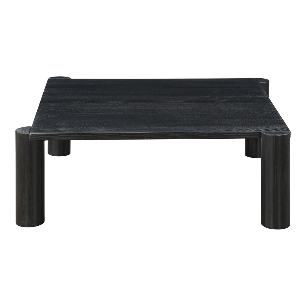 Post Coffee Table Black Oak | Moe's Furniture - BC-1096-02