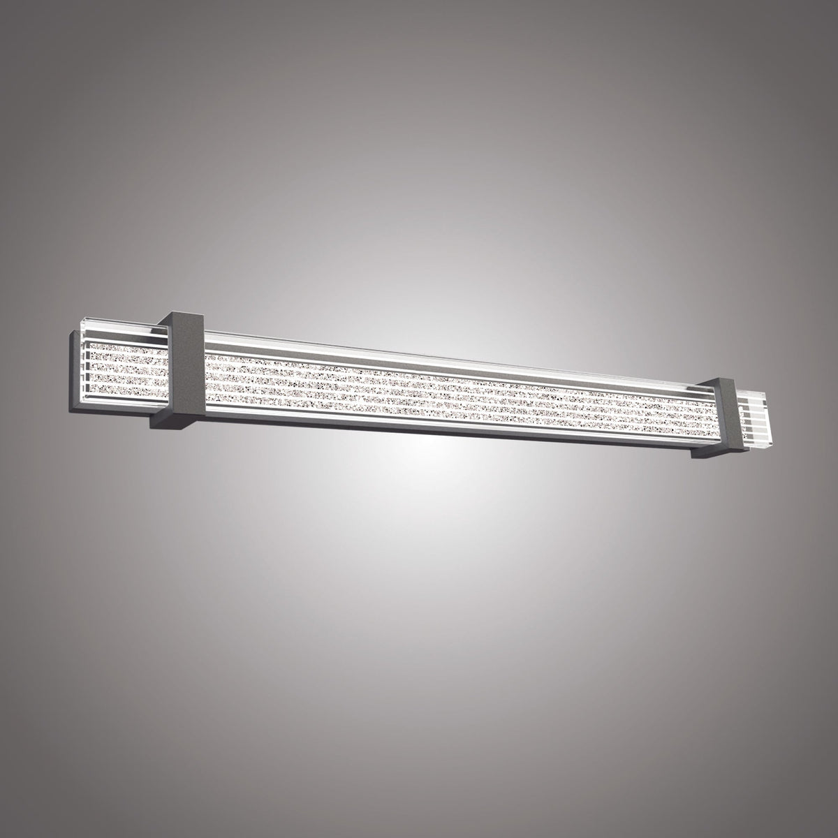 Verandah 18in LED 3000K/3500K/4000K 120V-277V Bath Vanity & Wall Light in Black main image 0