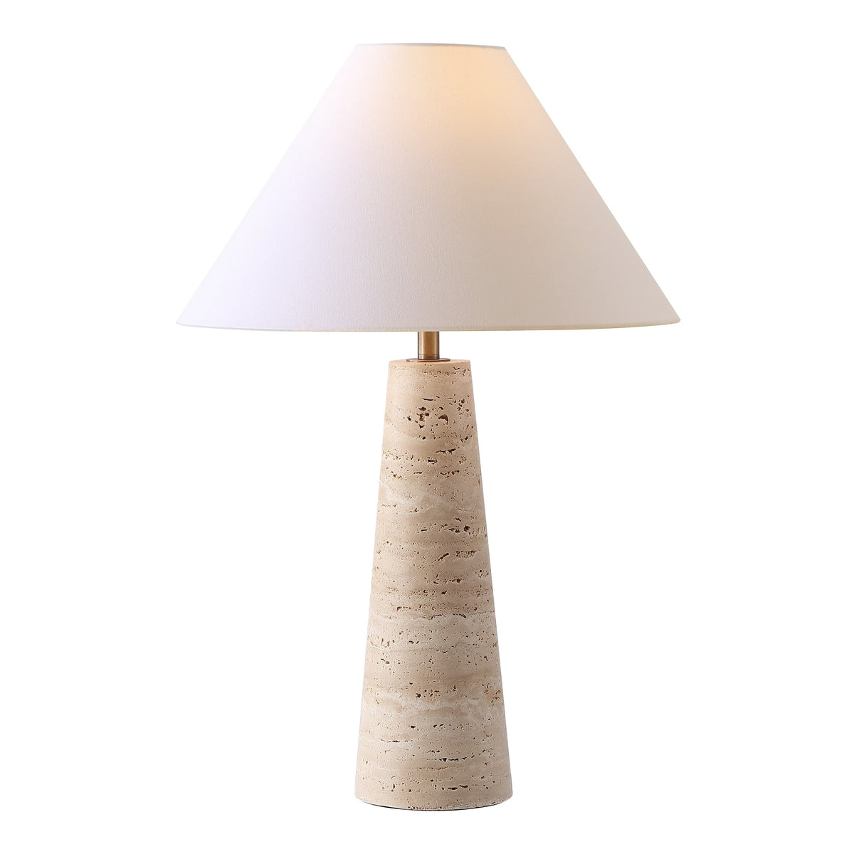 Dante Travertine Table Lamp | Safavieh Couture - CTL1128