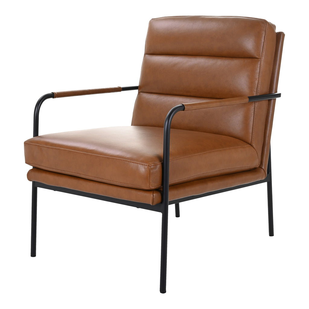 Verlaine Chair Chestnut Brown | Moe's Furniture - EQ-1013-03