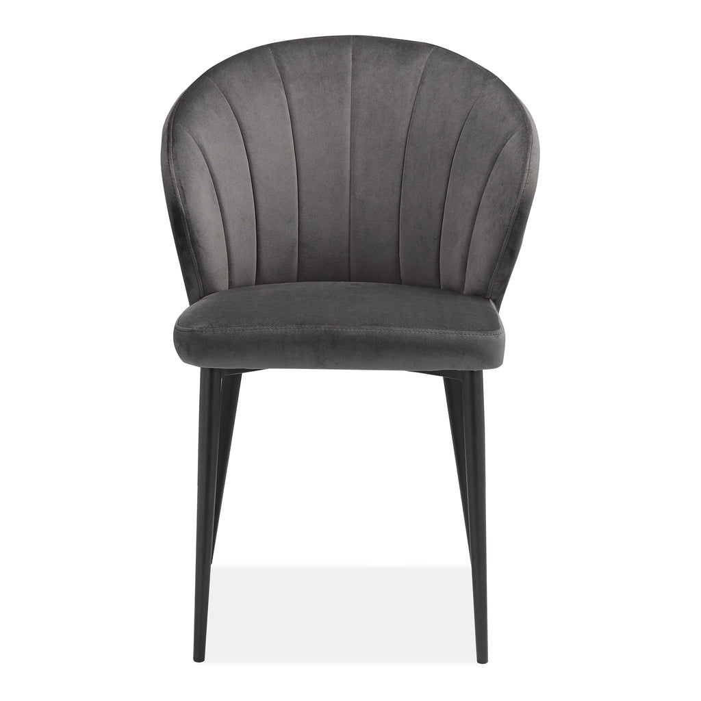 Mags Dining Chair Dark Grey-M2 | Moe's Furniture - ER-2091-25