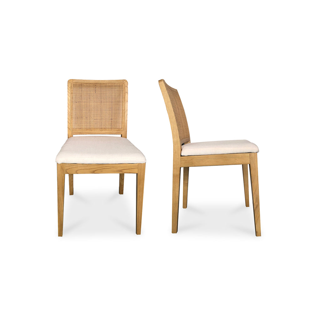 Orville Dining Chair Natural-Set Of Two | Moe's Furniture - FG-1023-24