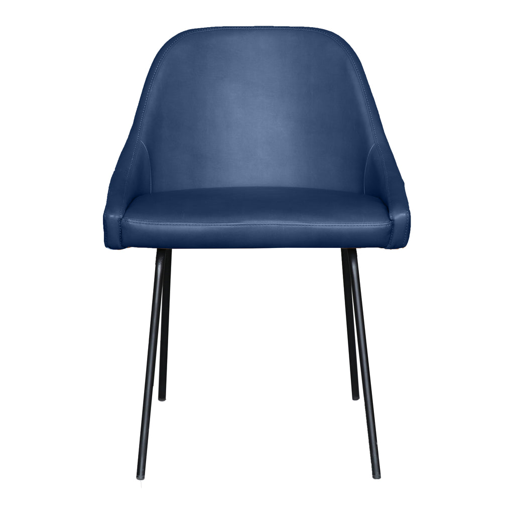 Blaze Dining Chair Blue | Moe's Furniture - FN-1035-26