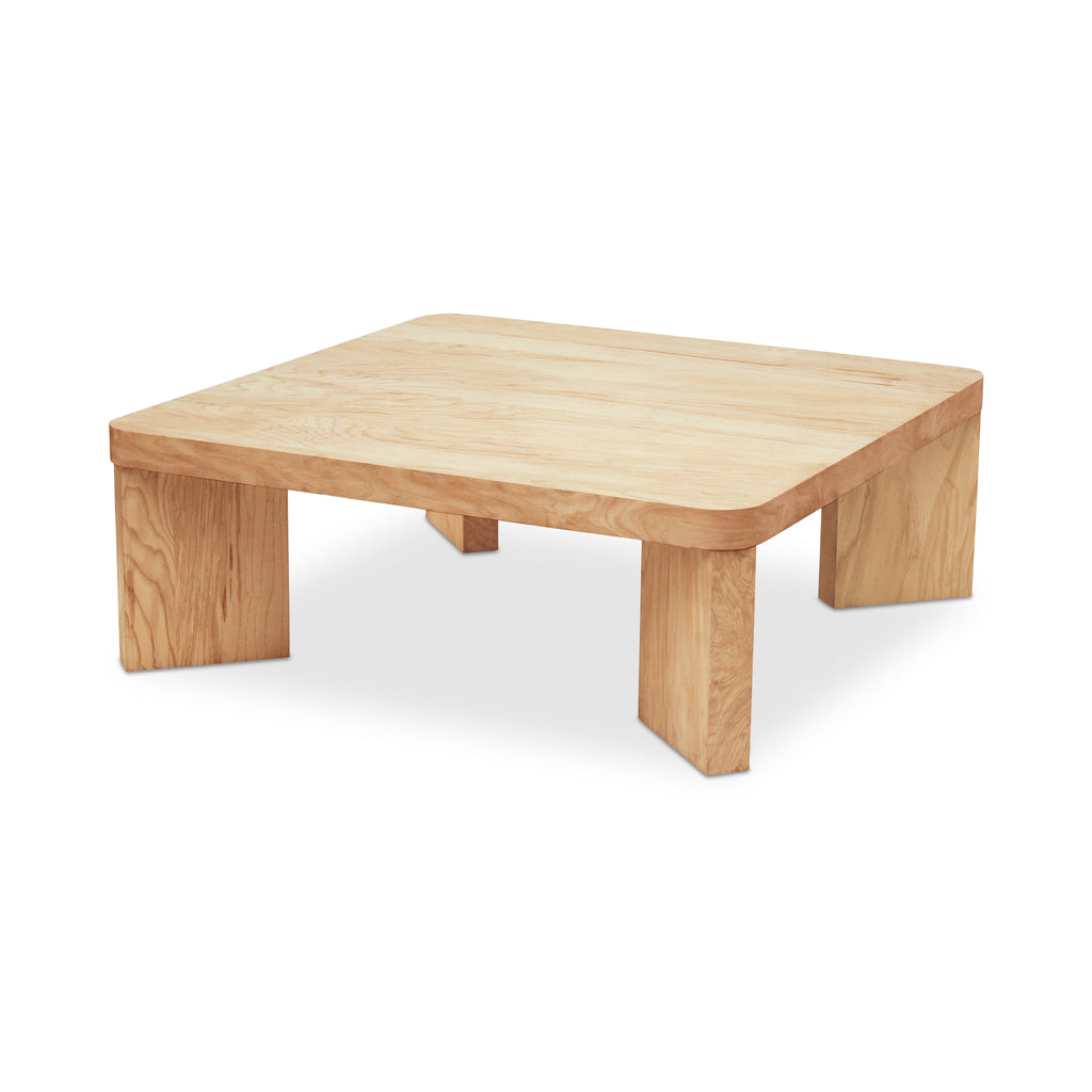 Oregon Square Coffee Table Blonde | Moe's Furniture - GZ-1155-21-0