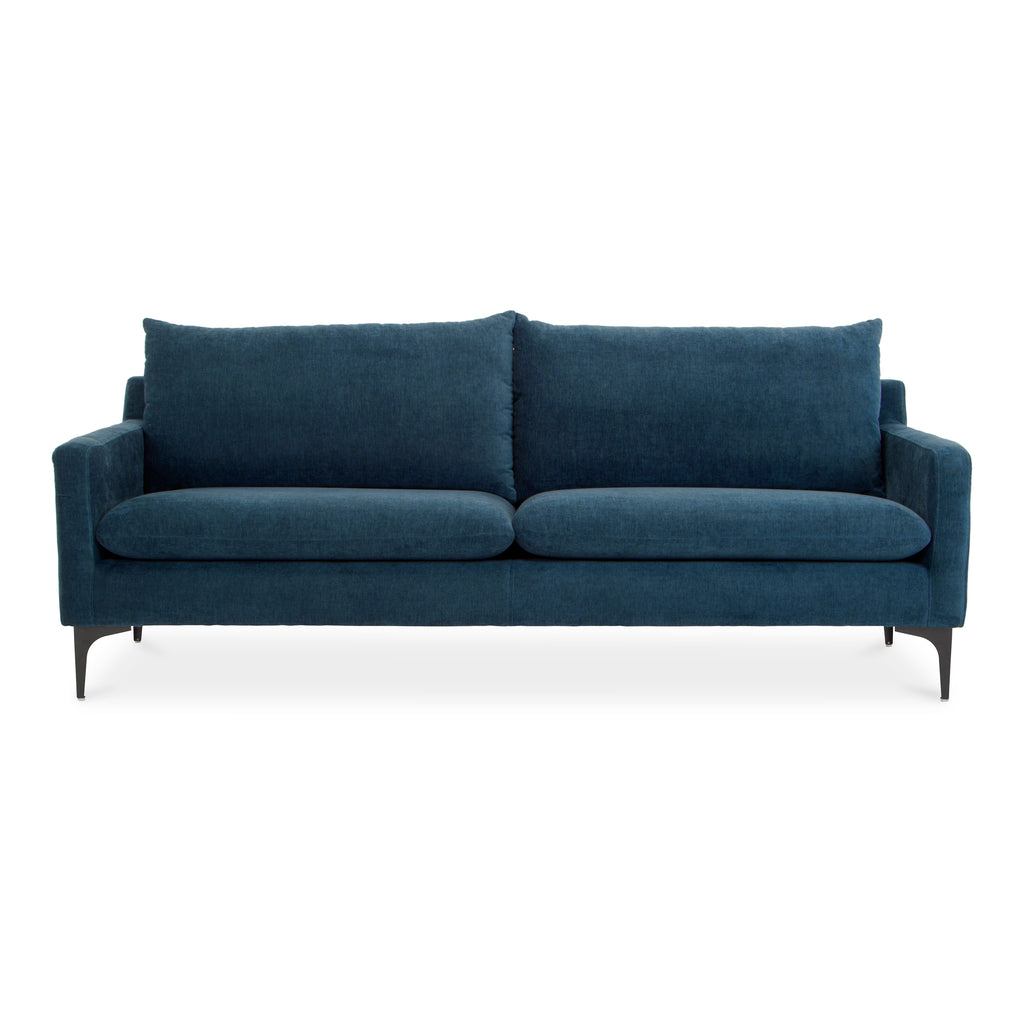 Paris Sofa Blue | Moe's Furniture - JM-1011-26