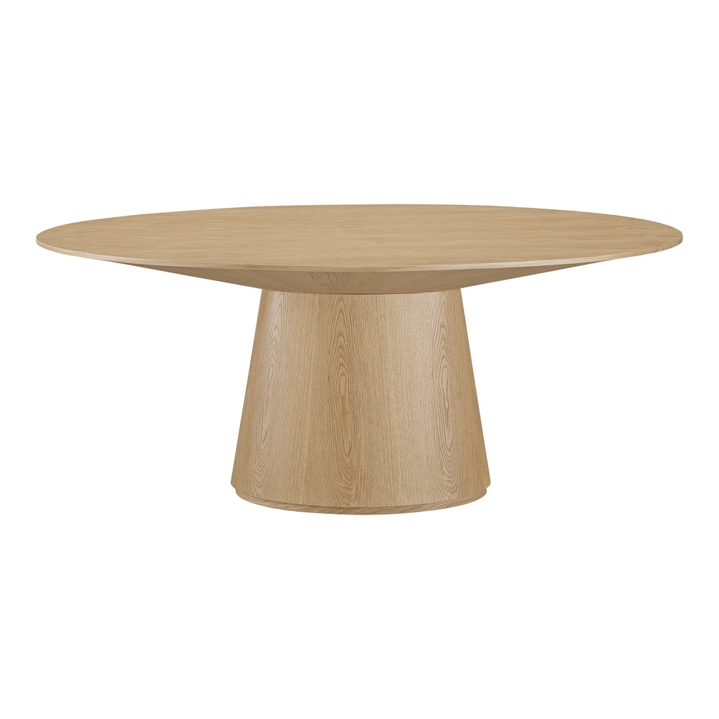 Otago Oval Dining Table Oak | Moe's Furniture - KC-1007-24