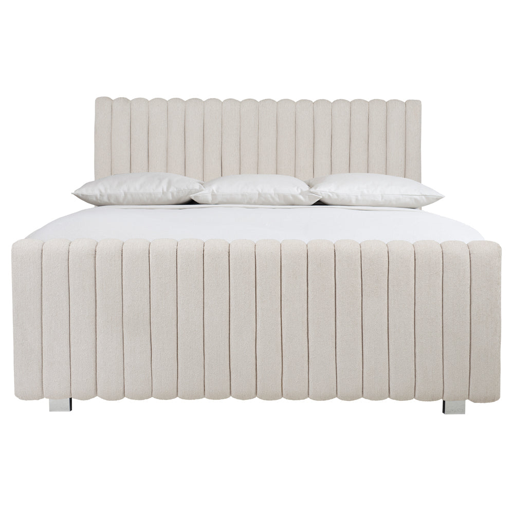 Silhouette King Upholstered Panel Bed | Bernhardt Furniture - 307FR03, 307H03