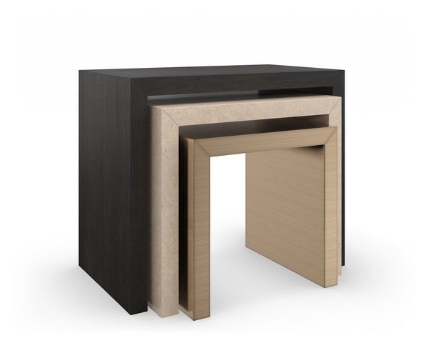 Contrast Nesting Table | Caracole Furniture - M141-022-471