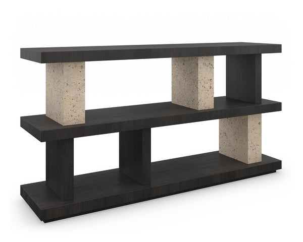 Contrast Low Bookshelf | Caracole Furniture - M141-022-812