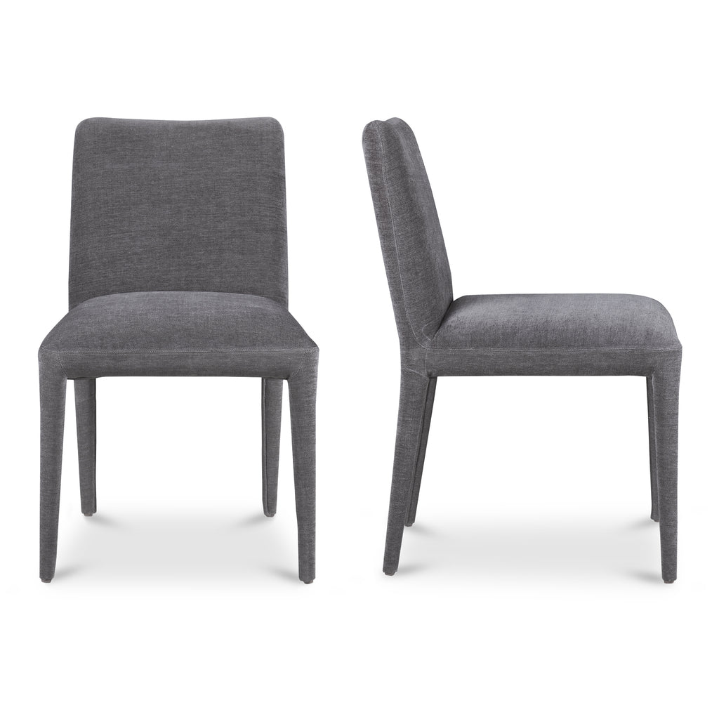 Calla Dining Chair Dark Grey-Set Of Two | Moe's Furniture - ME-1062-25