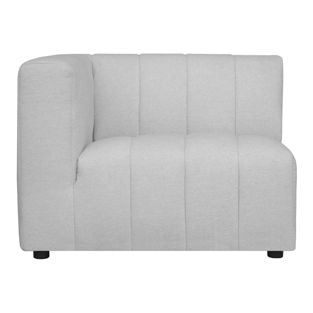 Lyric Arm Chair Left Oatmeal | Moe's Furniture - MT-1022-34
