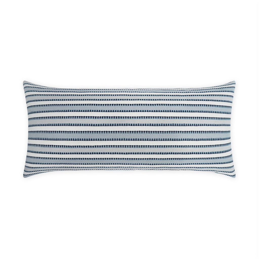Outdoor Calica Lumbar Pillow - Azure | DV Kap