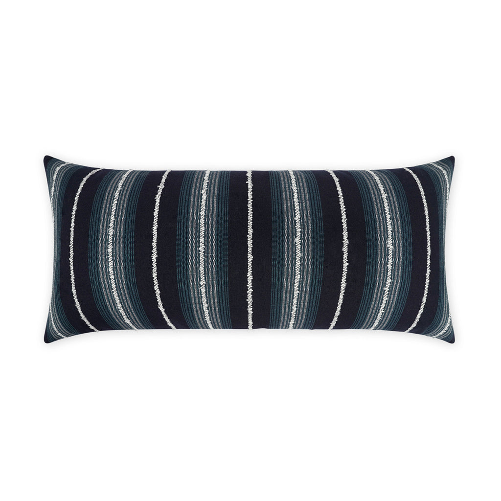 Outdoor Sunkist Lumbar Pillow - Blue | DV Kap