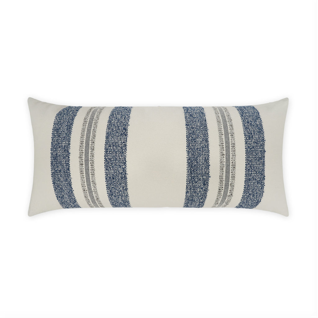 Outdoor Rumrunner Lumbar Pillow - Blue | DV Kap
