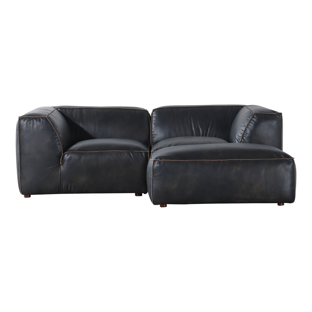 Luxe Nook Modular Sectional Antique Black | Moe's Furniture - QN-1024-01