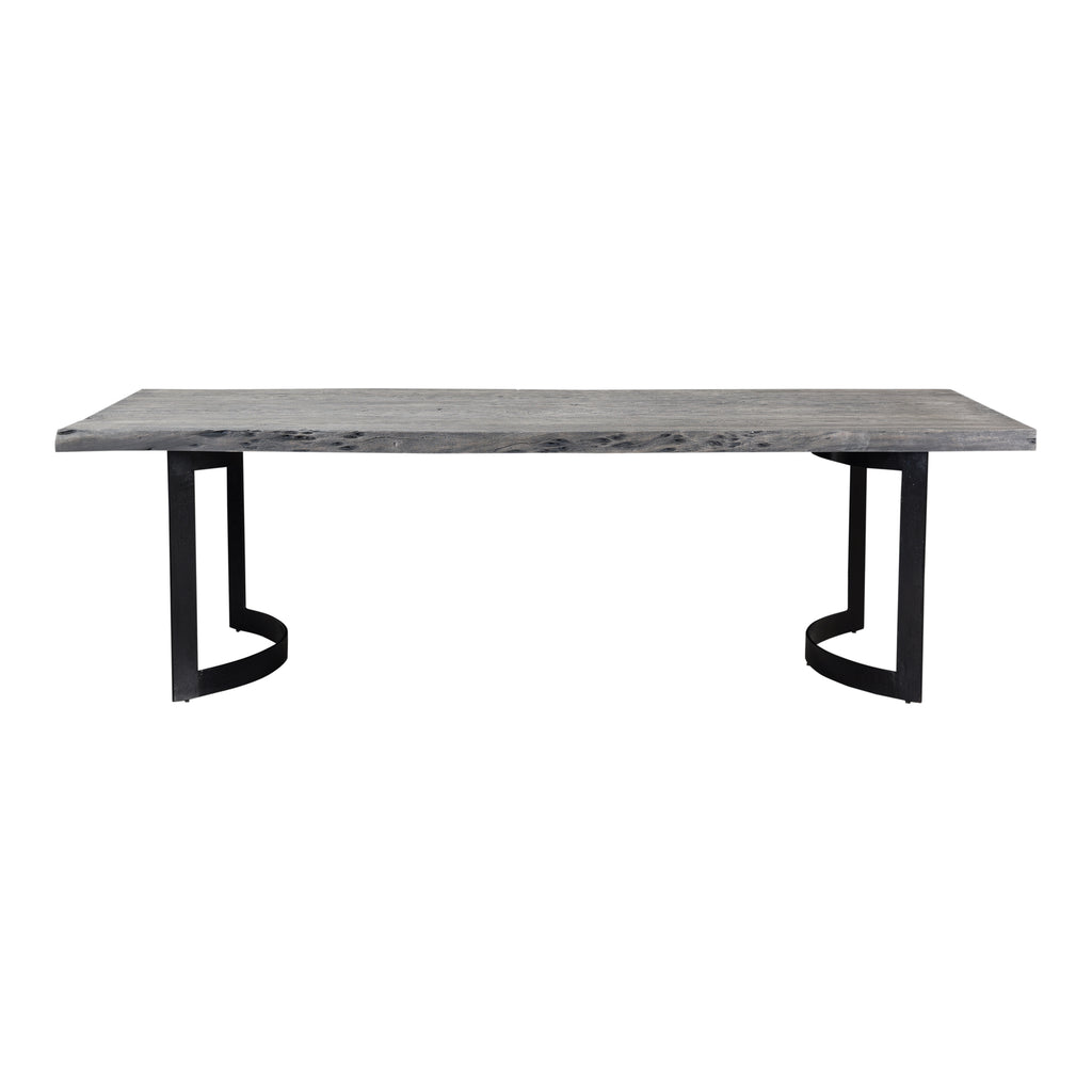 Bent Dining Table Small Weathered Grey | Moe's Furniture - VE-1001-29