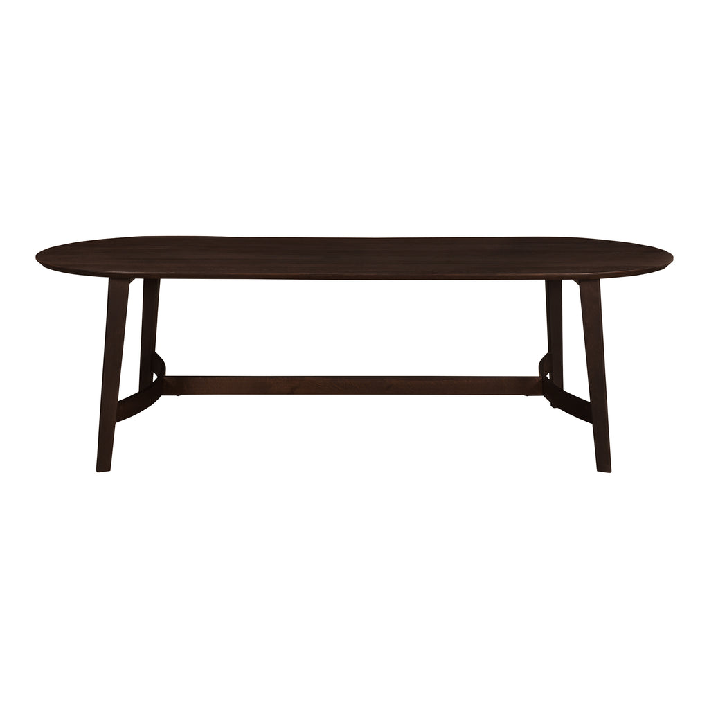 Trie Dining Table Small Dark Brown | Moe's Furniture - VE-1099-20