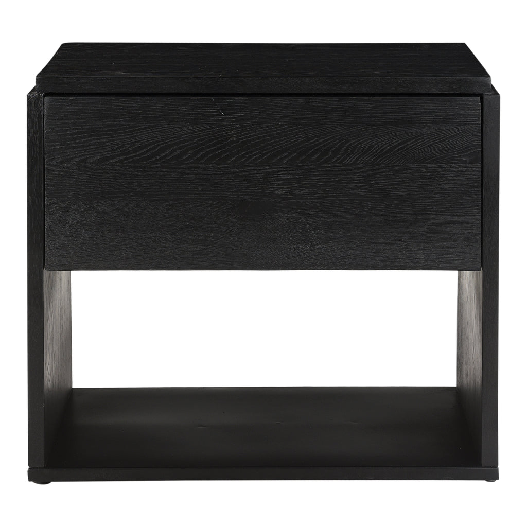 Quinton Nightstand Black | Moe's Furniture - VE-1100-02