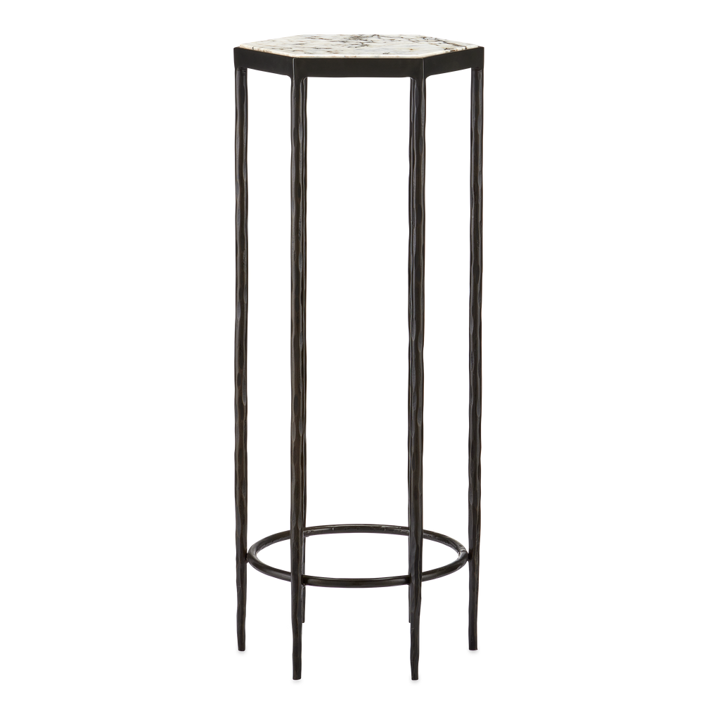 Currey & Company 30" Tosi Marble Accent Table