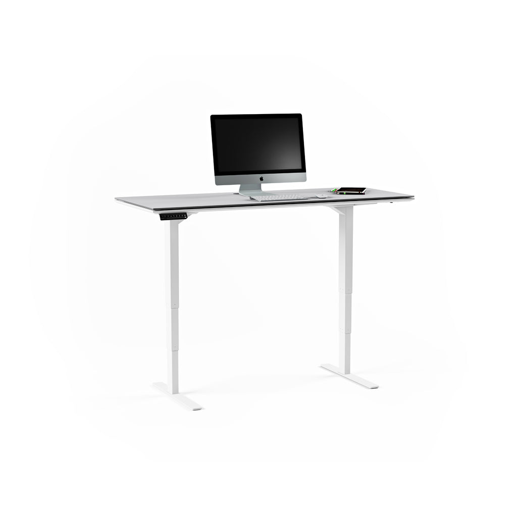 Centro 6451-2 Height Adjustable Standing Desk - 60"X24" | Bdi Furniture