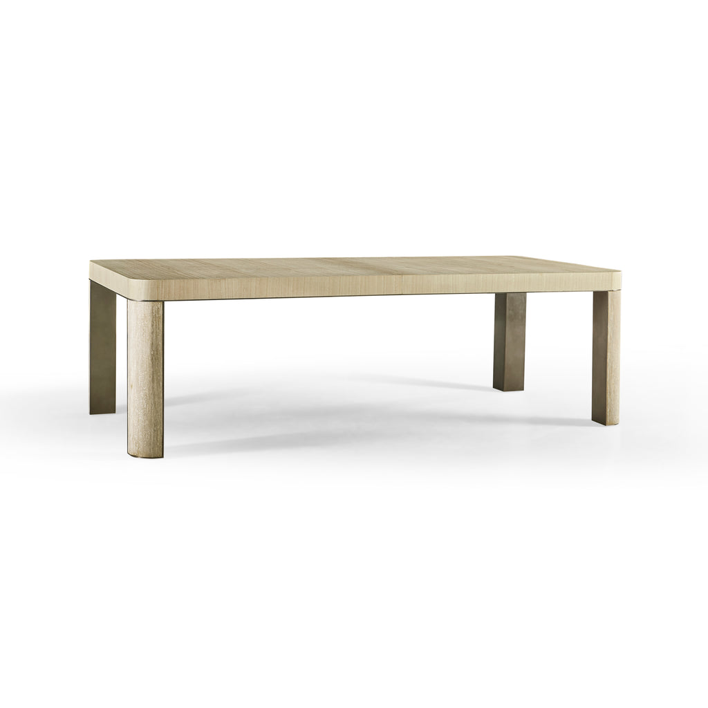 Water Upwelling Stone Leg Dining Table | Jonathan Charles - 001-2-E60-TRV