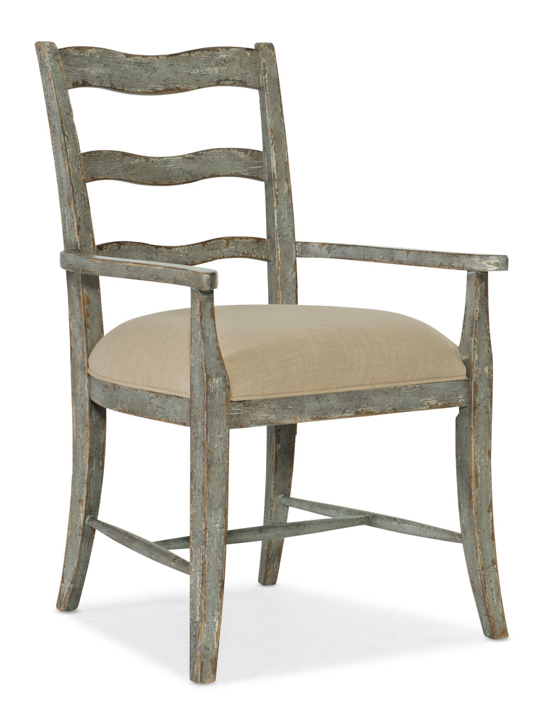 Alfresco La Riva Upholstered Seat Arm Chair - Hooker Furniture - 6025-75303-90