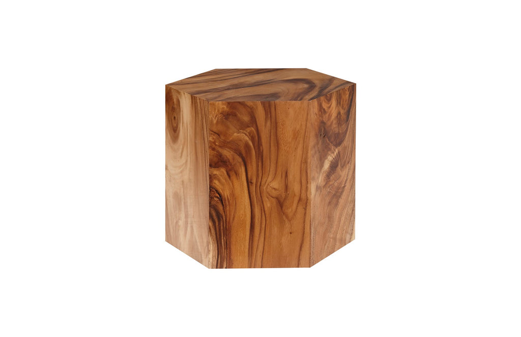 Honeycomb Side Table, Chamcha Wood, Sm | Phillips Collection - TH99517