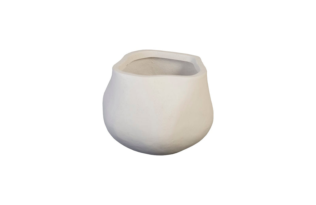 Amorphous Planter, Small, White | Phillips Collection - PH97030