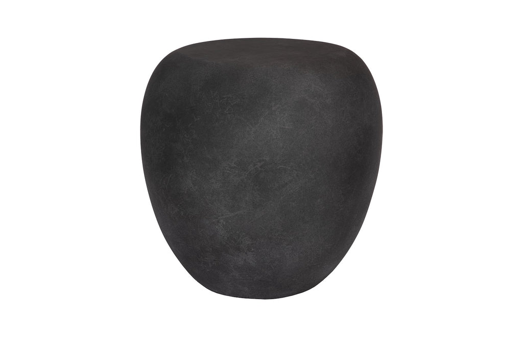 River Stone Side Table, Charcoal Stone | Phillips Collection - PH106577