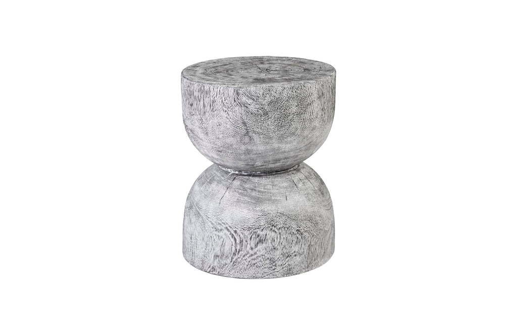 Hour Glass Side Table, Gray Stone | Phillips Collection - TH99995