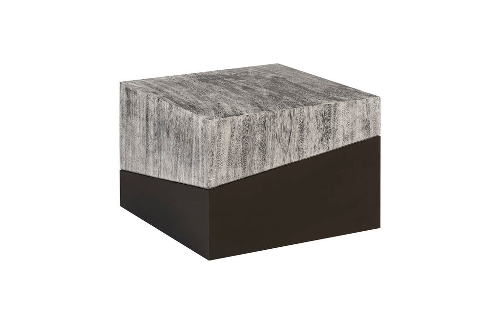 Geometry Small Coffee Table, Gray Stone | Phillips Collection - TH97555